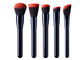 12 Pieces Premium Synthetic Hair Makeup Brushes Set With Pink Hair Tips