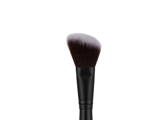Vonira Professional Dual Ended Makeup Blush Contour Brush Dwustronny pędzel do bronzera z rozświetlaczem z czarnymi uchwytami