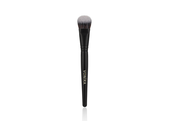 Vonira Beauty Collection Profesjonalny pędzel do makijażu do podkładu Kątowy puszysty kosmetyczny pędzel do różu w kolorze matowym
