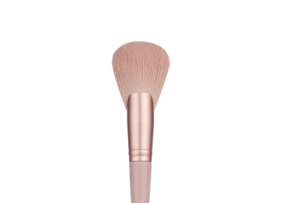 Vonira Beauty Bronzer Fan Brush Powder Brush z luksusową fałszywą włosami koziemi Funkcja Taklon PBT Syntetyczne włosy