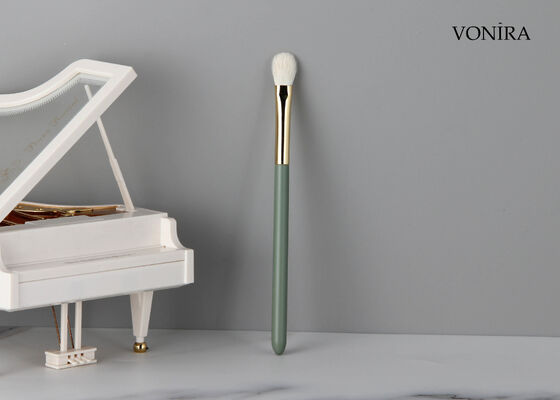 Vonira Custom Wholesale Natural White Goat Hair Fan Eye Blending Brush z usługą Private Label