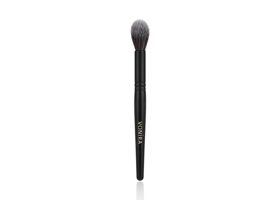 Vonira Beauty Pro precyzyjny stożkowy pędzel do rozświetlacza szpiczasty pędzel do różu pędzel do makijażu podkreślający pędzel z miedzianą skuwką